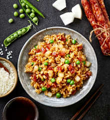 白萝卜香肠烩饭