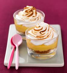 Tarte au citron destructurée