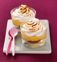 Tarte au citron destructurée