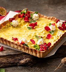 Passionsfrucht-Tarte