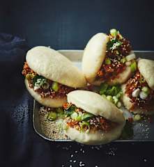 Baos, petites brioches vapeur aux légumes