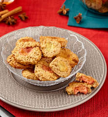 Barevné perníčky s marcipánem