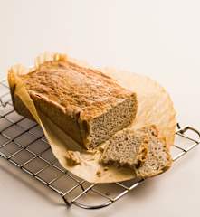 Pain sans gluten au riz et sarrasin