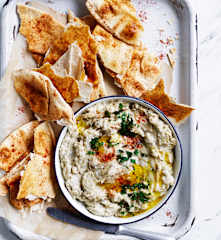 Grilled eggplant dip