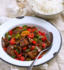 香辣鸭胗