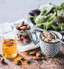 Mélange pour salade ou dessert