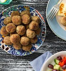 Albóndigas de cordero con menta (Keftethes)