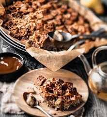 Pudding aux poires et au thé Earl Grey