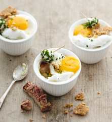 Œuf cocotte en Touraine