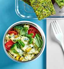 Quick veggie pasta salad