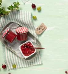 Stachelbeermarmelade "Gin Tonic"