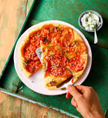 Tarte Tatin mit Tomaten