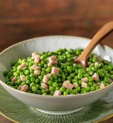 Piselli al prosciutto