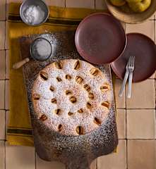 Bolo de maçã