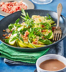 Ensalada de manzana y tocino