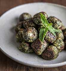 Kale Meat(less) Balls