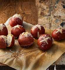 Laugenbrötchen (Panini di Heidi)