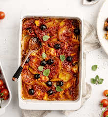 Morue à la méditerranéenne