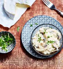 Risotto crémeux au camembert