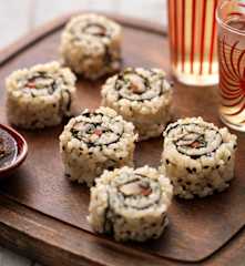 Portobello Mushroom Rolls