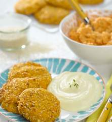 Mrkvové karbanátky se sezamem