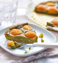 Tarte abricot-pistache