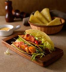 蛋黃起士雞肉TACO