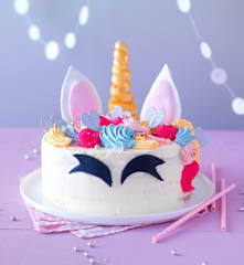 Gâteau licorne