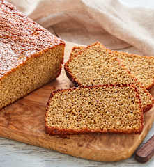 Pain aux bananes sans gluten
