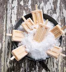 Gelado rápido de nêspera