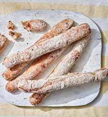 Ciabatta olive sticks