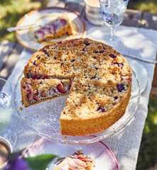 Zwetschgen-Mohn-Torte mit Streuseln