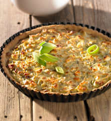Porree-Feta-Tarte
