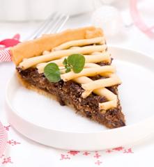 Tarta z kiszoną kapustą i grzybami