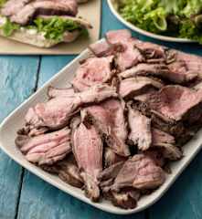 Lamb Shoulder with Red Wine and Rosemary