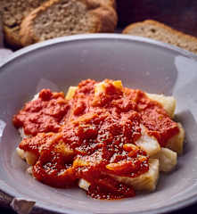 Zuppa di baccalà alle cipolle