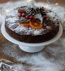 Quick fruit cake