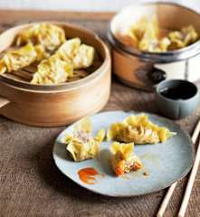 Raviolis de crevettes