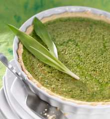 Bärlauch-Quiche