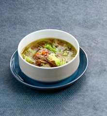 Consommé de bœuf