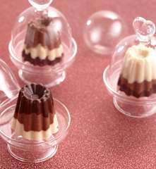 Bouchées aux trois chocolats