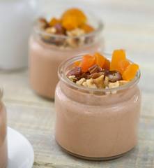 Mousse de nuez con dátiles y miel (Sin azúcar)