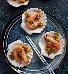 Golden Sand Prawns (Salted Egg Prawns)