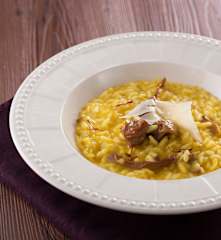 義式牛肝菌菇番紅花燉飯