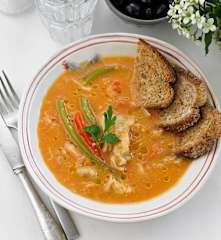 Tomatada de bacalhau bragançana