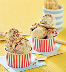 Helado de cheesecake