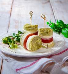 Spiedini di frittata alle erbe