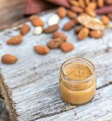 Manteiga de amêndoa e baunilha