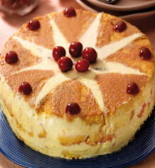 Charlotte al pandoro e spumante