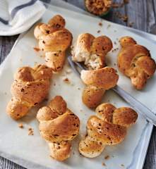 Speck-Röstzwiebel-Knoten